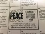 November/December  2017 Calendar