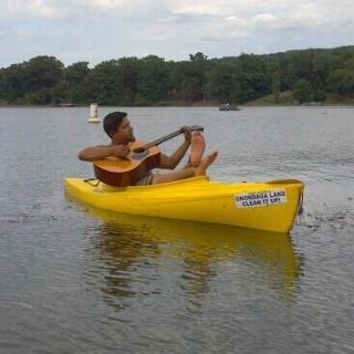 Hickory and guitar