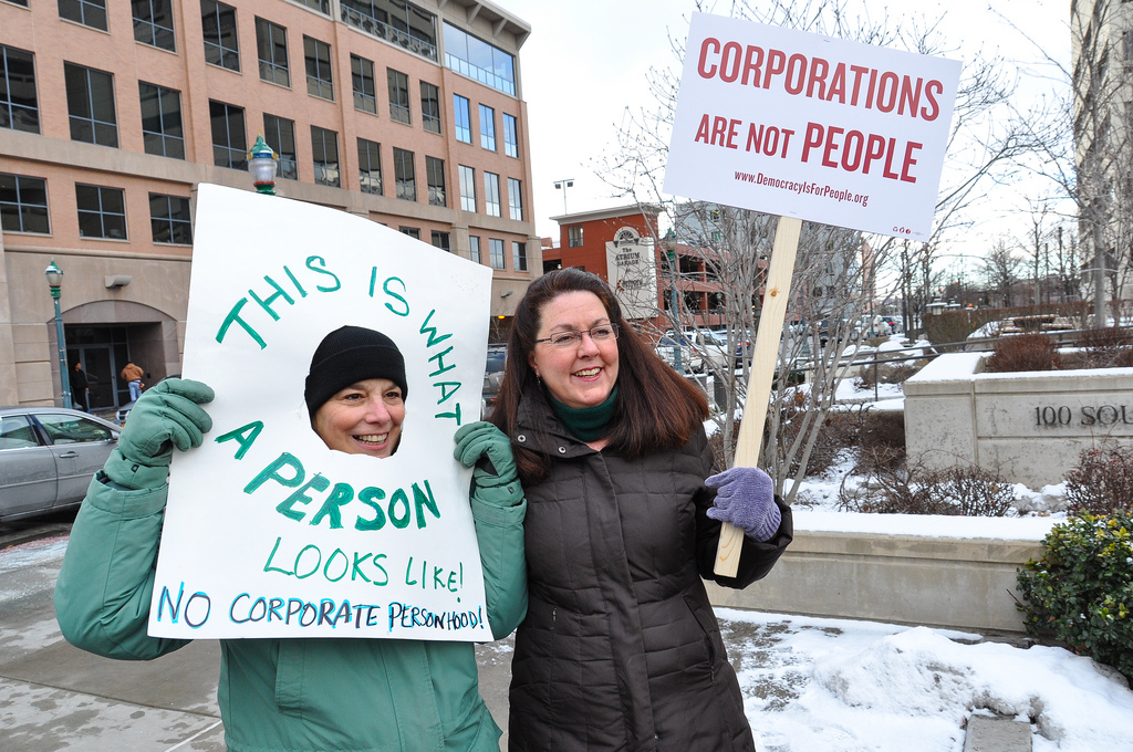 Citizens United Protest Jan 2013