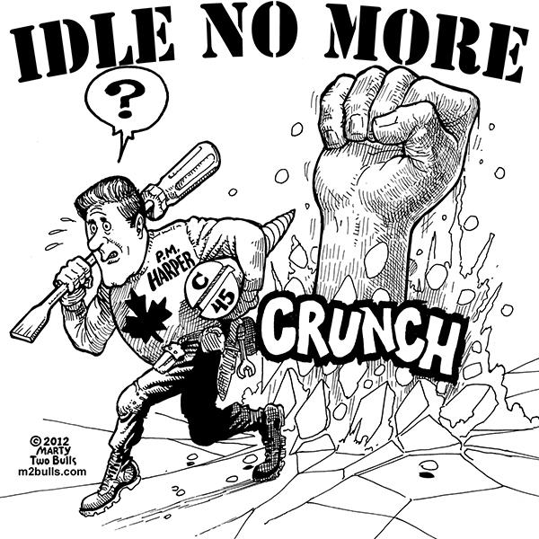 Harper cartoon